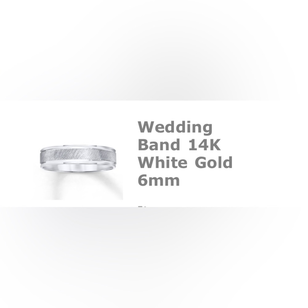 FREDERICK GOLDMAN 6mm 14k gold band size 7 - Picture 4 of 4